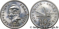 NEW CALEDONIA 10 Francs I.E.O.M. Marianne / voilier 1977 Paris