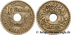TUNISIA - French protectorate 10 Centimes AH1345 1926 Paris