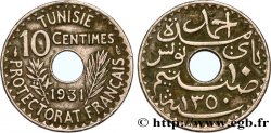 TUNISIA - Protettorato Francese 10 Centimes AH1351 1931 Paris 