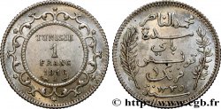 TUNISIE - PROTECTORAT FRANÇAIS 1 Franc AH1335 1916 Paris SUP 