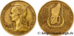 MADAGASKAR - FRANZÖSISCHE UNION 20 Francs 1953 Paris