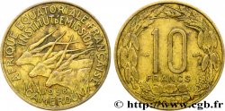 FRANZÖSISCHE EQUATORIAL AFRICA - KAMERUN 10 Francs 1958 Paris