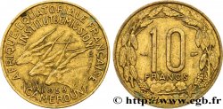 AFRICA ECUATORIAL FRANCESA - CAMERUN 10 Francs 1958 Paris
