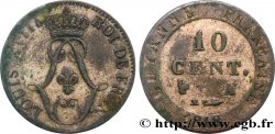 FRENCH GUYANA 10 Centimes 1818 Paris - A