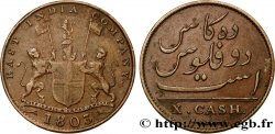 ISLE OF FRANCE (MAURITIUS) X (10) Cash East India Company 1803 Madras