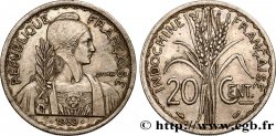 INDOCHINE FRANÇAISE 20 Centièmes 1939 Paris