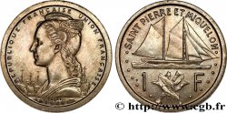 SAINT PIERRE ET MIQUELON 1 Franc ESSAI 1948 Paris SPL 
