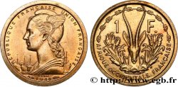 AFRIQUE OCCIDENTALE FRANÇAISE - UNION FRANÇAISE Essai de 1 Franc 1948 Paris