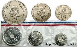 NOUVELLES HÉBRIDES (VANUATU depuis 1980) Série Fleurs de Coins de 3 monnaies 1966-1967 Paris