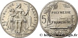 POLINESIA FRANCESA 5 Francs 2008 