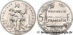 POLINESIA FRANCESA 5 Francs 2008 