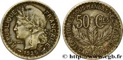 CAMEROON - TERRITORIES UNDER FRENCH MANDATE 50 Centimes 1925 Paris