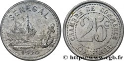 FRENCH AFRICA - SENEGAL 25 Centimes Chambre de Commerce Dakar 1920 