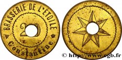 ARGELIA 20 Centimes Brasserie de l’étoile - Constantine N.D. 