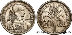 INDOCHINE FRANÇAISE 20 Centièmes 1941 San Francisco