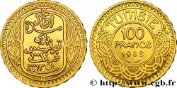 TUNISIA - French protectorate 100 Francs or frappée au nom du Bey Ahmed 1932 Paris