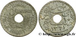 TUNISIA - French protectorate 10 Centimes AH 1361 1942 Paris