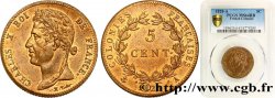 FRANZÖSISCHE KOLONIEN - Charles X, für Guayana 5 Centimes Charles X 1828 Paris
