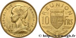 REUNION ISLAND 10 Francs 1964 Paris