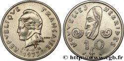 NUOVO EBRIDI (VANUATU dopo1980) 10 Francs 1973 Paris 