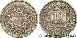 MARUECOS - PROTECTORADO FRANCÉS 10 Francs AH 1366 1947 Paris
