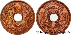 INDOCHINA 1/2 Centième 1936 Paris MBC 