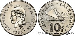 NUOVA CALEDONIA 10 Francs I.E.O.M.  1983 Paris 