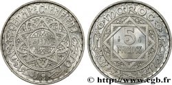 MOROCCO - FRENCH PROTECTORATE 5 Francs AH 1370 1951 