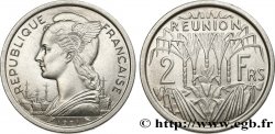 REUNION INSEL 2 Francs Marianne / canne à sucre 1971 Paris