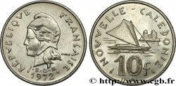 NEUKALEDONIEN 10 Francs IEOM 1972 Paris