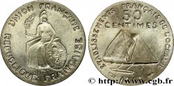 FRANZÖSISCHE POLYNESIA - Franzözische Ozeanien Essai de 50 Centimes type sans listel 1948 Paris