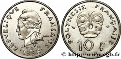 FRANZÖSISCHE-POLYNESIEN 10 Francs I.E.O.M Marianne 1998 Paris