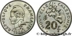 NEW CALEDONIA 20 Francs I.E.O.M. 1986 Paris