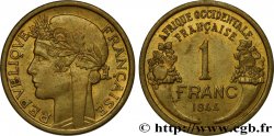 FRENCH WEST AFRICA 1 Franc Morlon 1944 Londres