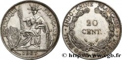 INDOCHINE FRANÇAISE 20 Centièmes 1937 Paris SUP 