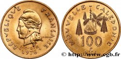 NOUVELLE CALÉDONIE 100 Francs IEOM 1976 Paris