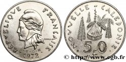 NUEVA CALEDONIA 50 Francs IEOM Marianne 1972 Paris
