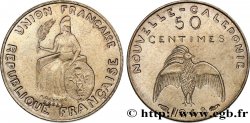 NEW CALEDONIA Essai de 50 Centimes avec listel en relief 1948 Paris
