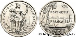 FRENCH POLYNESIA 2 Francs I.E.O.M. Polynésie Française 1990 Paris