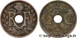 FRENCH INDOCHINA 1/2 Centième 1935 Paris