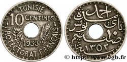 TUNEZ - Protectorado Frances 10 Centimes AH 1352 1933 Paris
