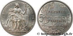 POLYNÉSIE FRANÇAISE 5 Francs I.E.O.M. Polynésie Française 1994 Paris