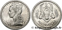 MADAGASKAR - FRANZÖSISCHE UNION 2 Francs 1948 Paris