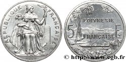 FRENCH POLYNESIA 5 Francs 2008 