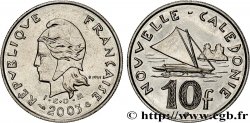 NUEVA CALEDONIA 10 Francs I.E.O.M. 2003 Paris