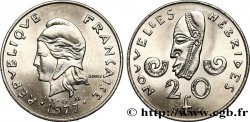 NEUE HEBRIDEN (VANUATU ab 1980) 20 Francs 1977 Paris