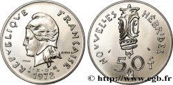 NOUVELLES HÉBRIDES (VANUATU depuis 1980) Essai de 50 Francs IEOM 1972 Paris