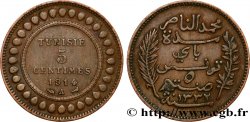 TUNESIEN - Französische Protektorate  5 Centimes AH1332 1914 Paris
