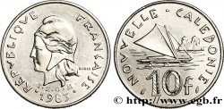 NUEVA CALEDONIA 10 Francs I.E.O.M. 1983 Paris
