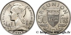 ÎLE DE LA RÉUNION 50 Francs / armes de Saint Denis de la Réunion 1969 Paris